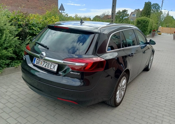 Opel Insignia cena 40900 przebieg: 217000, rok produkcji 2015 z Racibórz małe 436